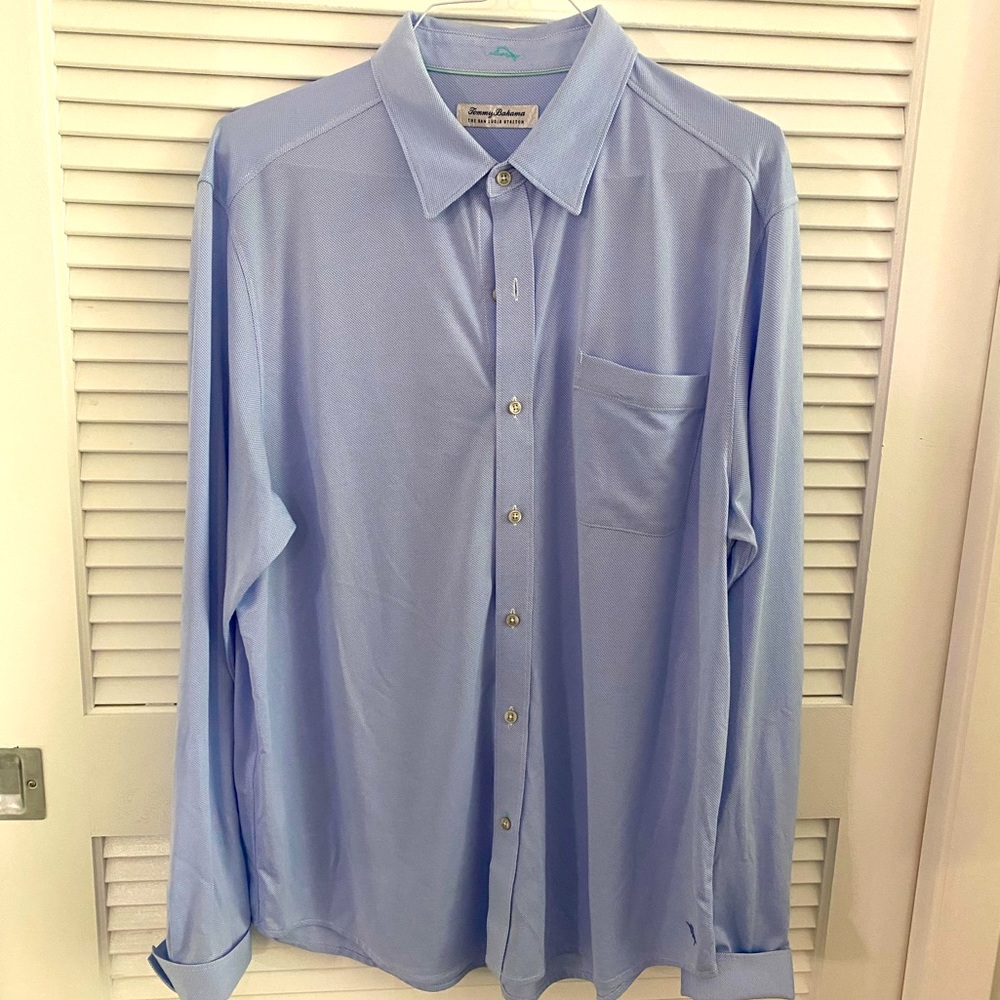 🚨Tommy Bahama San Lucio Stretch Dress Shirt size XL